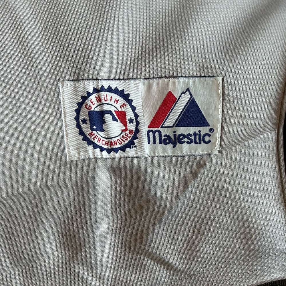 Majestic Authentic St Louis Cardinals MLB Baseball Gray Jersey Men’s Sz: M - Picture 3 of 4